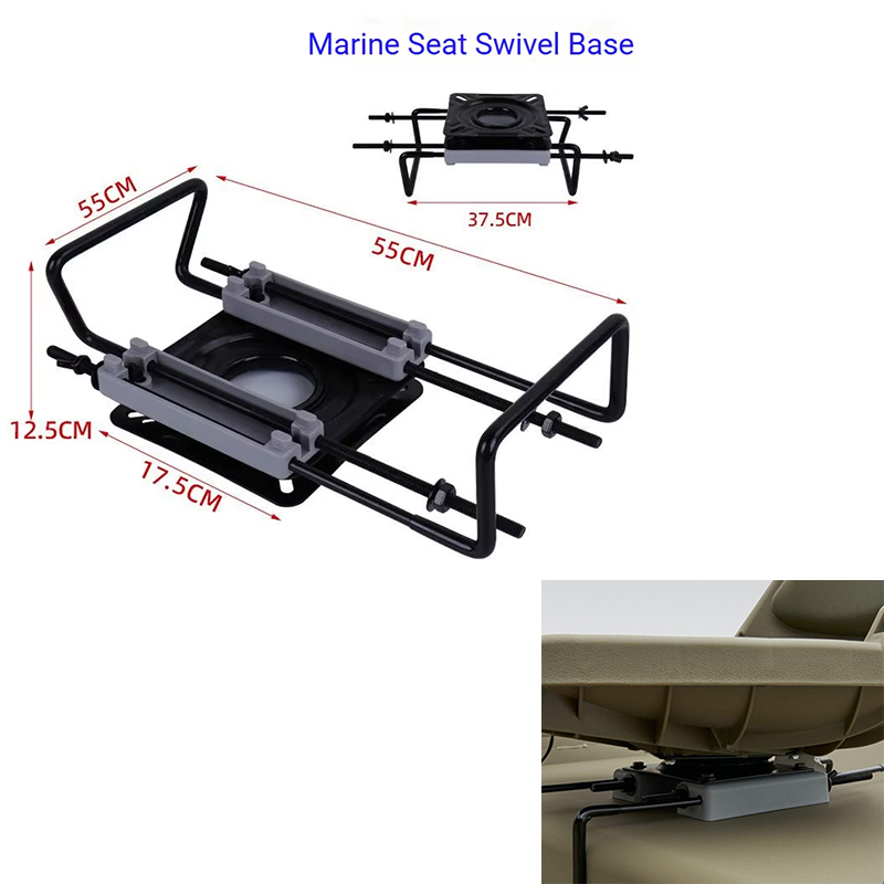 Fishing Boat Steering Wheel - Schlauchboothalterung, modifizierte Sitzhalterung, Angeln, Yacht, Sitzbasis,
