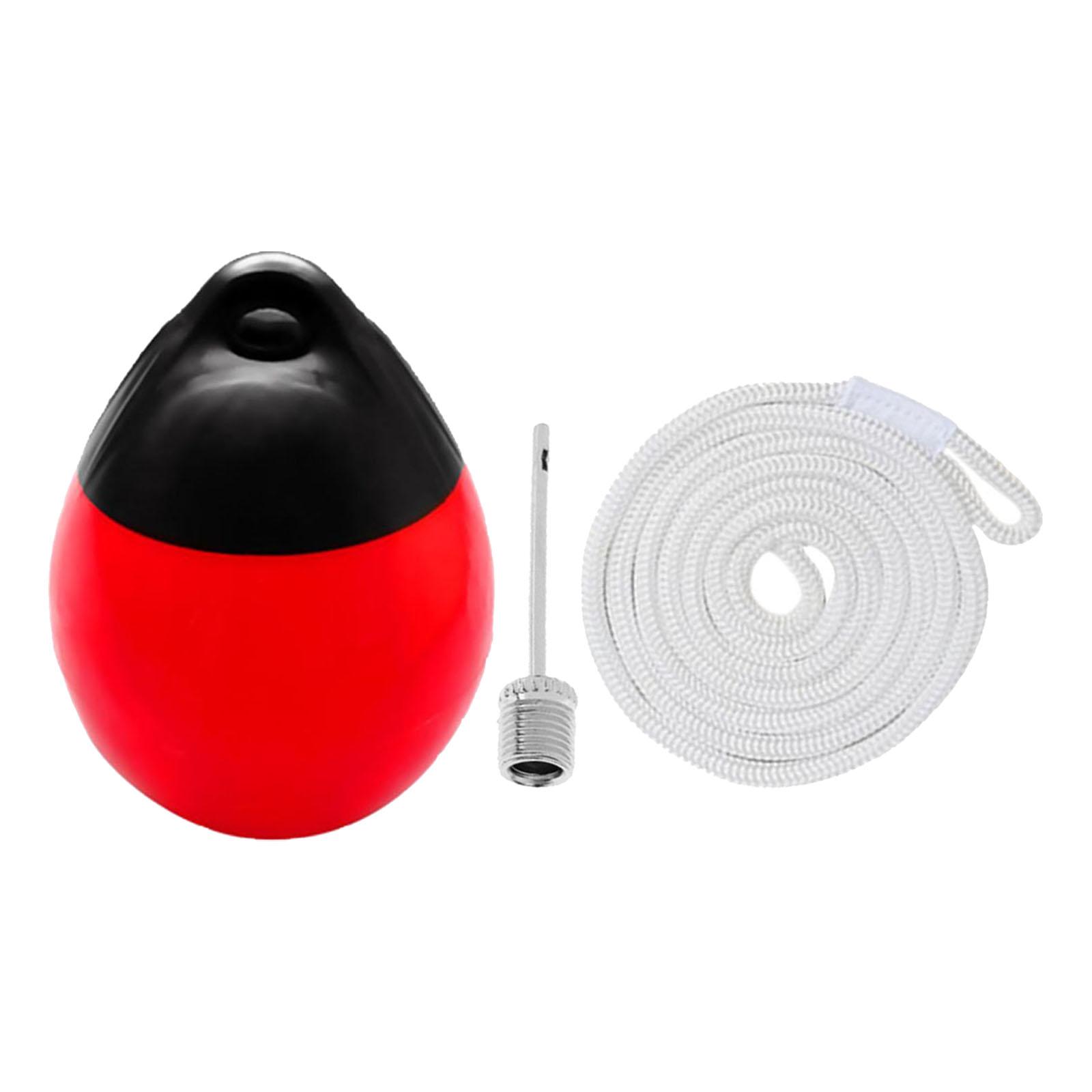 Fishing Boat Anchor - Aufblasbarer Boots-Fenderball mit aufblasbarem Ankerstift, Antikollisions-Ankerboje