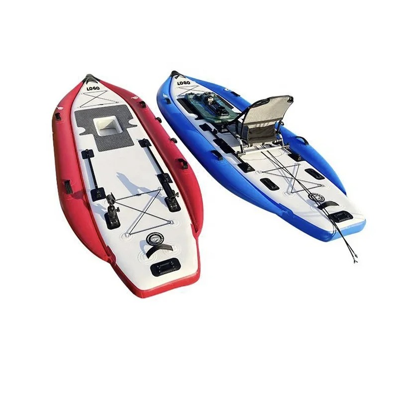 Fishing Boat Aluminum - 340*115*15 cm LLDPE + PVC Fußpedalantrieb