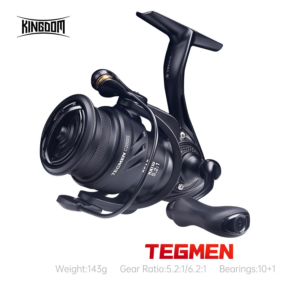 Kingdom Tegmen 5.2:1 6.2:1 143 – Kastking Reel Zephyr Bewertung und Preis