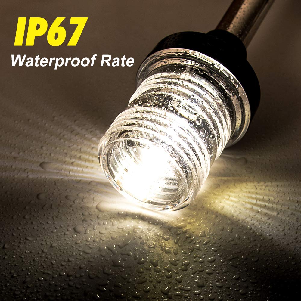 360-Grad Weiße LED Klappbare H – Fishing Boat Navigation Light Bewertung und Preis